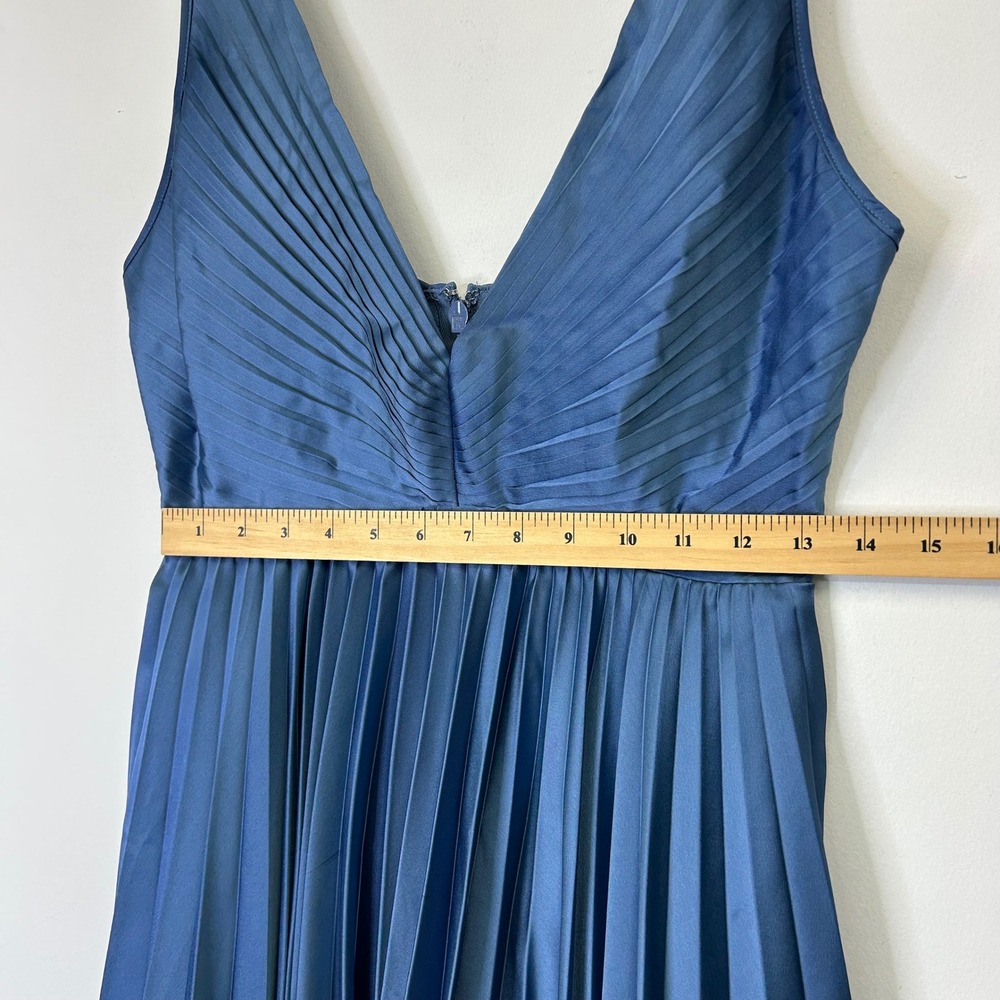 Abercrombie Fitch Giselle Pleated Mini Dress Women's Medium Cocktail Going Out - Picture 7 of 11